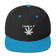 Load image into Gallery viewer, Legalize It Snapback Caps (Assorted Designs)