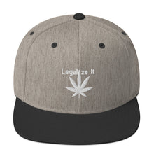 Load image into Gallery viewer, Legalize It Snapback Caps (Assorted Designs)