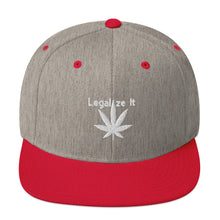 Load image into Gallery viewer, Legalize It Snapback Caps (Assorted Designs)