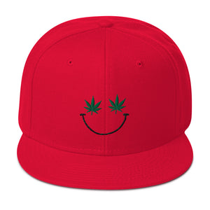 Smiley MJ Snapback Hat