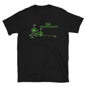 THC Molecule Short-Sleeve Unisex T-Shirt