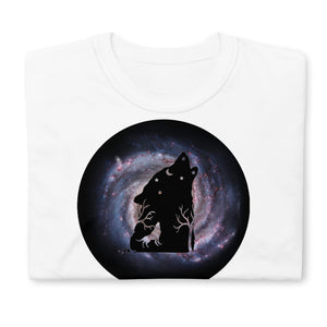 Galaxy Wolf Short-Sleeve Unisex T-Shirt