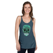 Load image into Gallery viewer, Women&#39;s Shroom Skull Racerback Tank