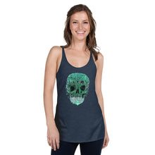 Load image into Gallery viewer, Women&#39;s Shroom Skull Racerback Tank